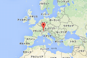 エアロフレックスの施工例／ASCOM本部（スイス）の地図